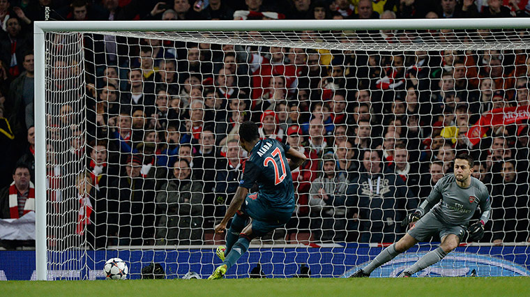 footy: Arsenal v Bayern Munich