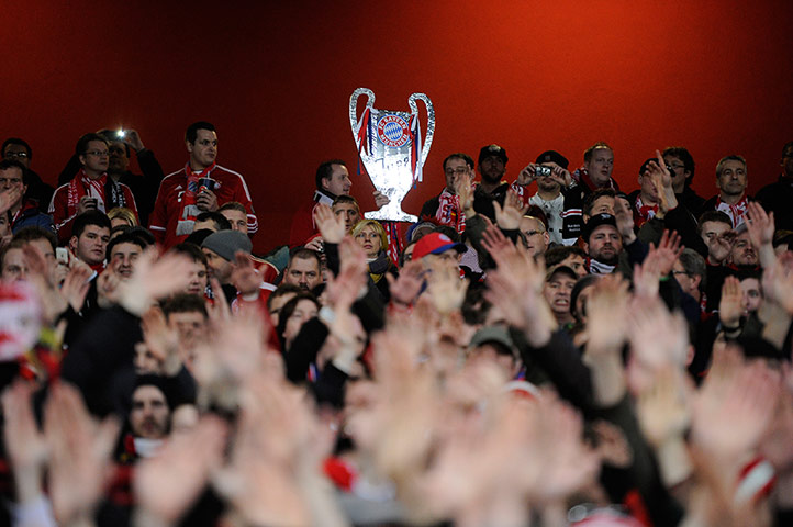 footy: Arsenal v Bayern Munich