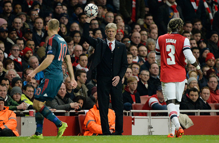 footy-: Arsenal v Bayern Munich
