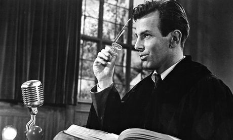 Maximilian Schell as the defence lawyer in Judgment at Nuremberg, 1961