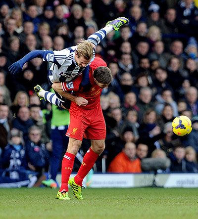football.: West Bromwich Albion v Liverpool - Premier League