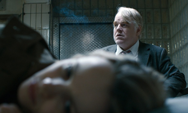 Hoffman and Rachel McAdams in the film A Most Wanted Man, due to be released this year