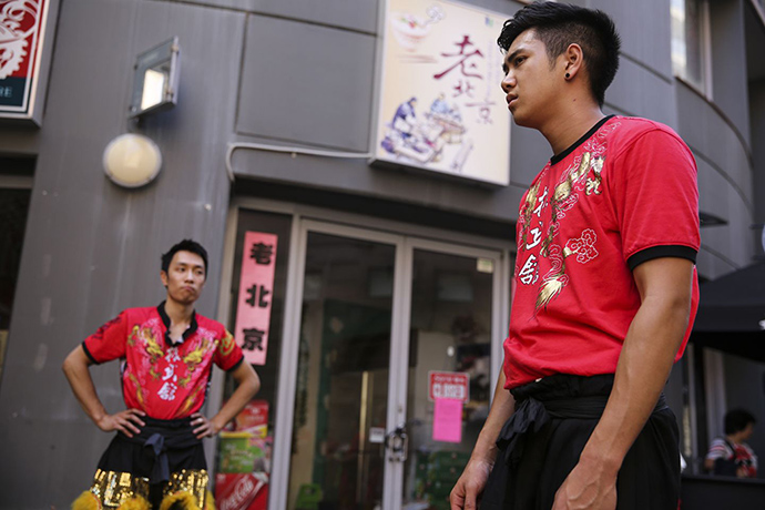 CNY: Lion dancers