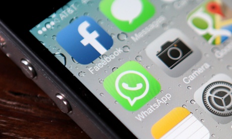 Facebook and WhatsApp together at last.