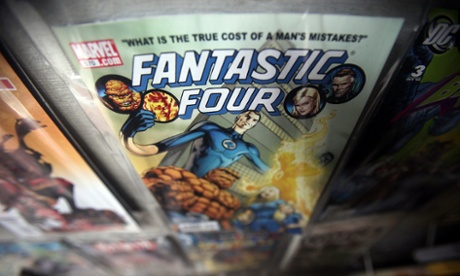 Fantastic Four comic book in New York