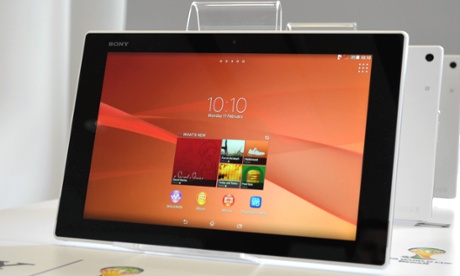 Sony Xperia Z2 Tablet computer