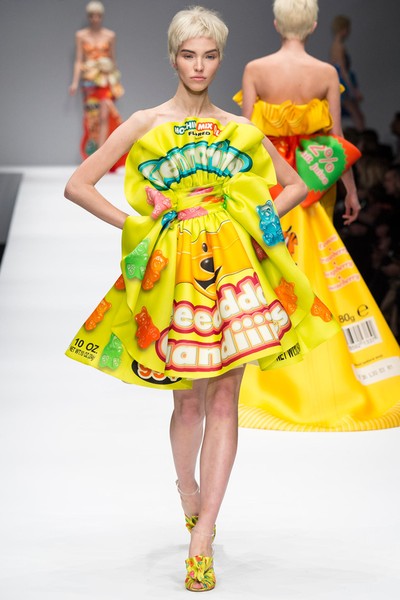 Moschino AW14: Jeremy Scott for Moschino - Gummi bear dress
