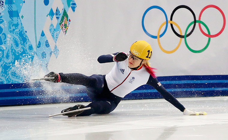 christie-: Britain's Elise Christie