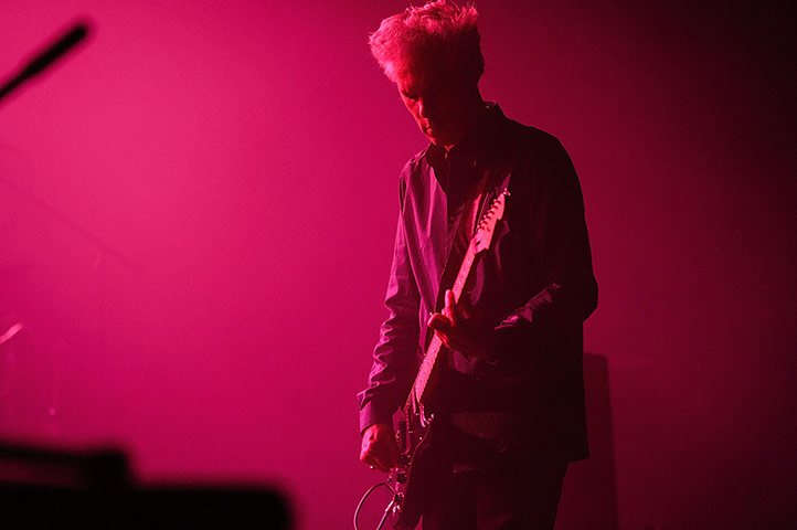 Jim Jarmusch: Jim Jarmusch playing at ATP Iceland Festival 2013