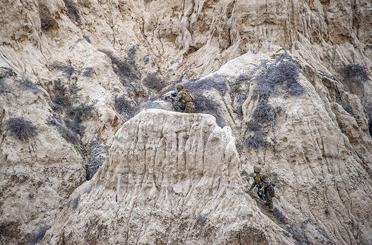 20 Photos: Marines in a US-Japanese joint military exercise outside Camp Pendleton