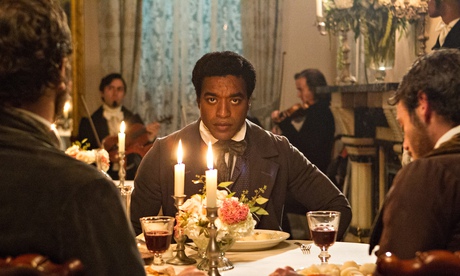 Chiwetel Ejiofor in a still from 12 Years A Slave