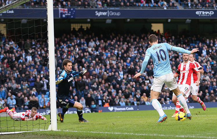 saturday's games: Edin Dzeko 