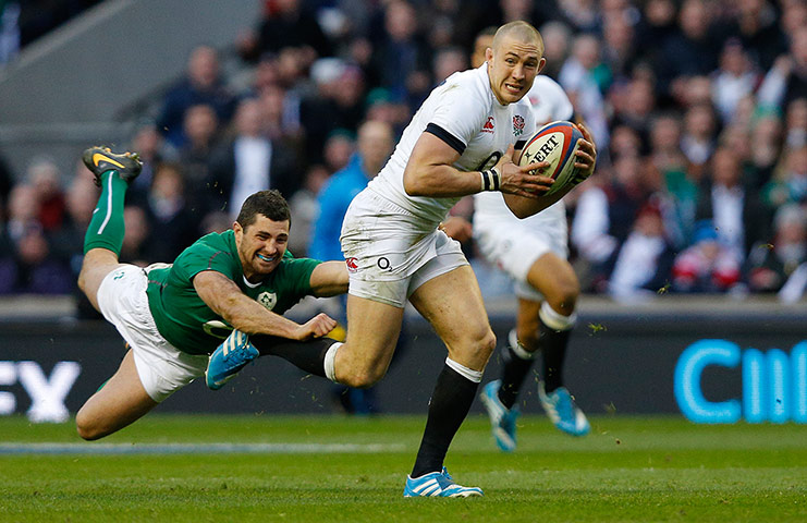 England v Ireland: Mike Brown