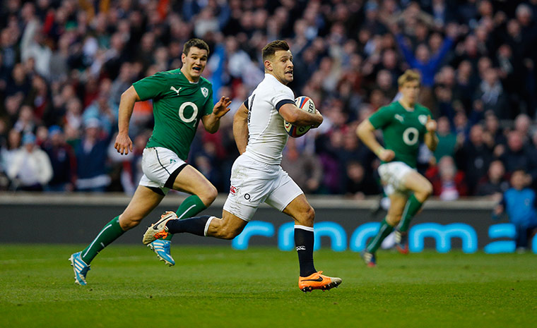 England v Ireland: Danny Care runs