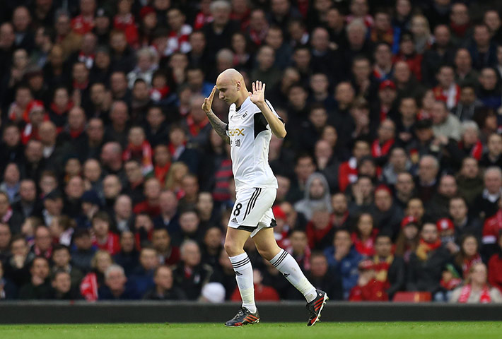 Premier League-: Liverpool v Swansea City - Barclays Premier League