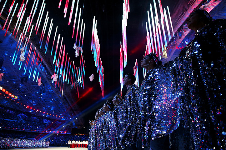 weekend in pictures: 2014 Winter Olympic Games - Closing Ceremony