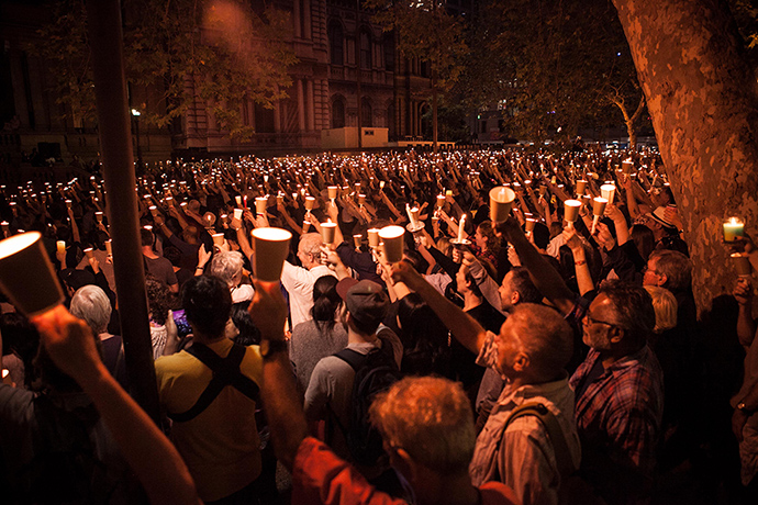 Light the dark vigils: A vigil for Reza Barati