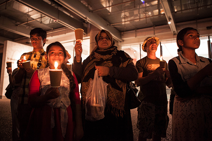 Light the dark vigils: A vigil for Reza Barati