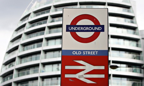 Old Street underground station sign