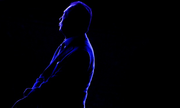 CEO and President of Samsung JK Shin during the first day of the Mobile World Congress 2013 at Forum Complex in Barcelona, Spain. The annual Mobile World Congress hosts some of the world's largest communication companies, with many unveiling their latest phones and gadgets.