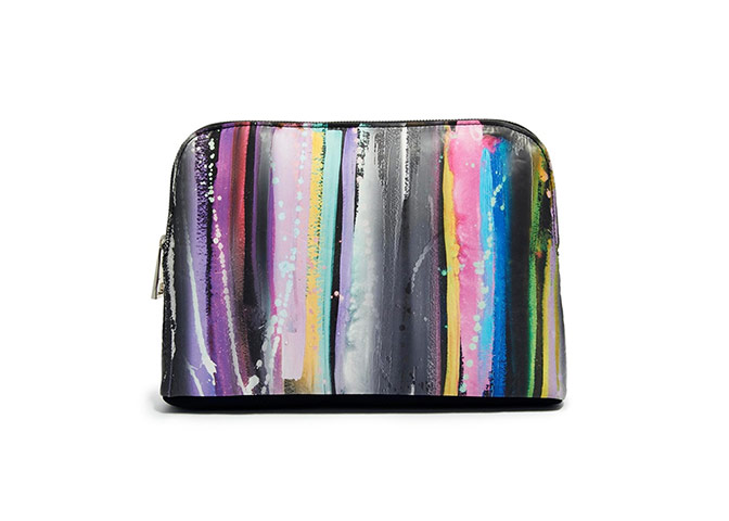 Paint effect clothes: Paint effect clothes - multi stroke clutch by ASOS