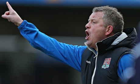 Northampton Town manager Chris Wilder