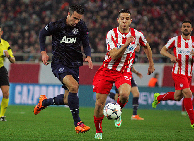united champions league: Van Persie