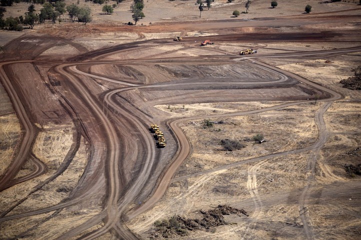 Maules Creek mine: Work begins on the rail corridor and access roads for the mine project