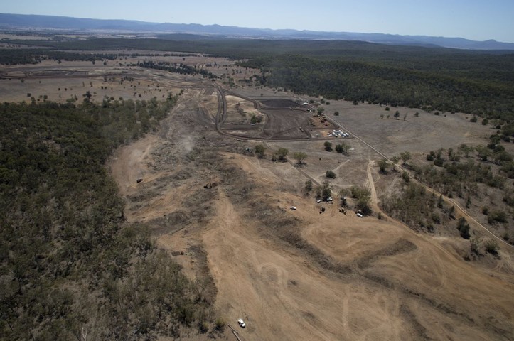Maules Creek mine: The rail spur extension for the Maules Creek mine project