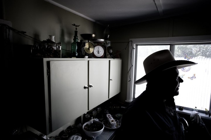 Maules Creek mine: 5th Generation Maules Creek farmer Ric Laird at Maules Creek