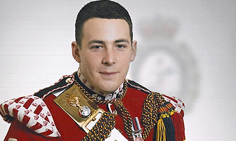 Lee Rigby, who had served in Afghanistan, was run down in a Woolwich street and viciously attacked by Adebolajo and Adebowale. Photograph: AP 