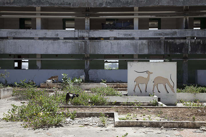 Mogadishu - Lost Moderns: National Assembly Building built in 1972