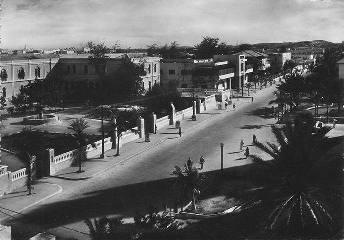 Mogadishu - Lost Moderns: The Governor's palace and Southern Cross Hotel