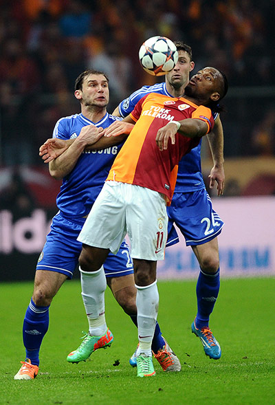 galatasary v chelsea: Didier Drogba