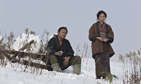 ‘Expansive widescreen vistas’:  Ken Watanabe and Shiori Kutsuna in the Japanese version of Unforgive