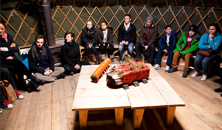 Discussion game about food