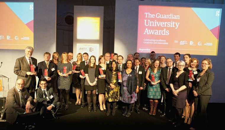 Guardian Uni Awards: Guardian University Awards 2014 