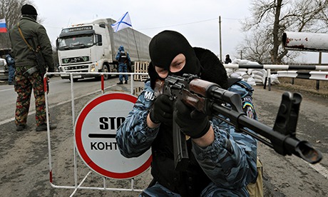 Crimea unrest - front slide 