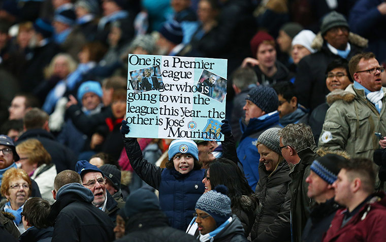 City v Chelsea: Manchester City Fan
