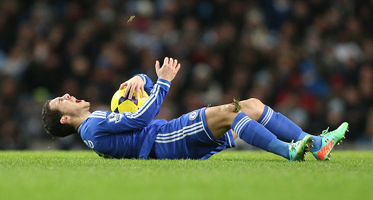 City v Chelsea: Eden Hazard