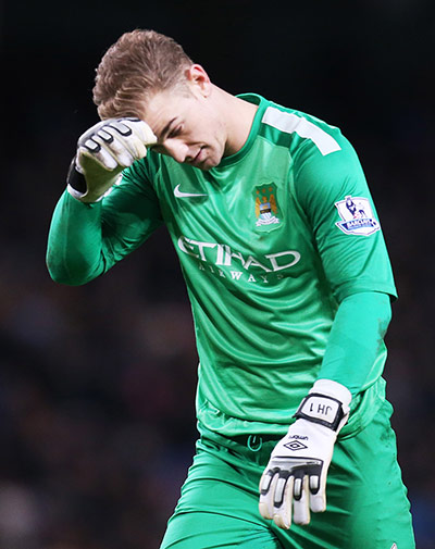 City v Chelsea: Joe Hart