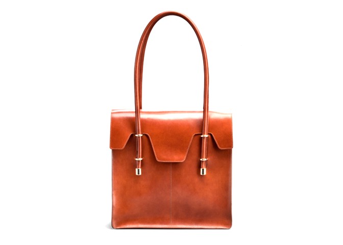 20 affordable handbags: Affordable handbags - tan structured leather tote bag by & Other Stories
