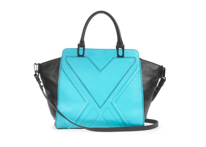 20 affordable handbags: Affordable handbags - magenta and black handbag by Milly