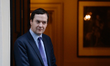 George Osborne at Number 11 today (waiting for Christine Lagarde, the IMF managing director). This afternoon he is giving evidence to the Lords economic affairs committee.