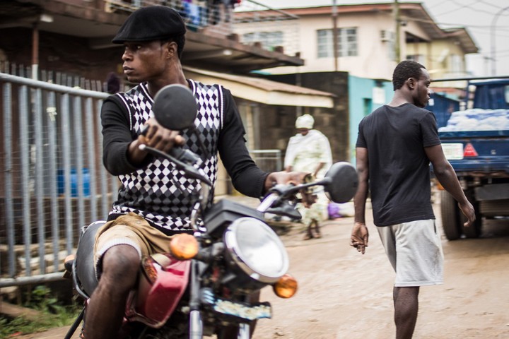 Lagos, Nigeria: 'Okada' riders are aggressive and unforgiving