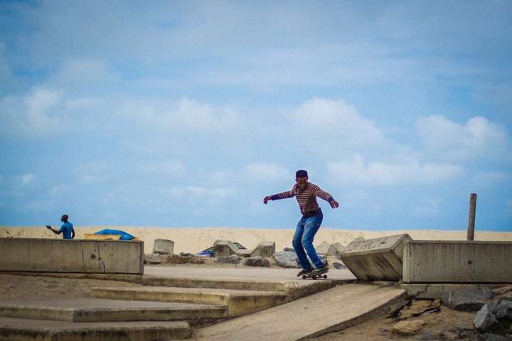 Lagos, Nigeria: Bar Beach is a popular in Lagos