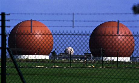 RAF Croughton pictured in 2001