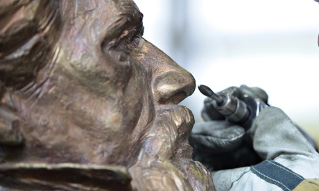 Charles Dickens statue, by M Jennings