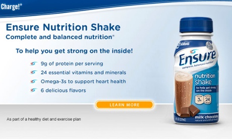 Ensure: screengrab from website