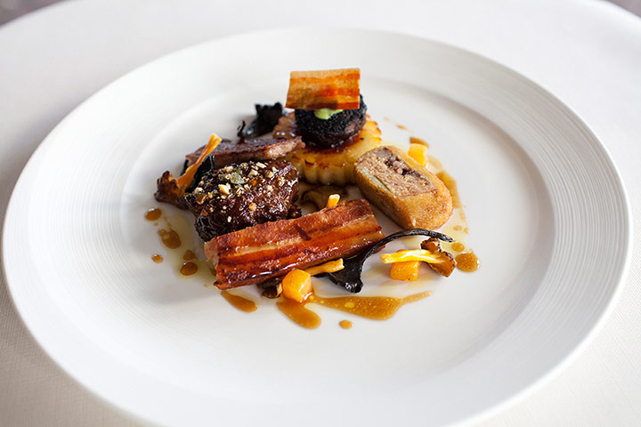 Andrew Fairlie's assiette de porc